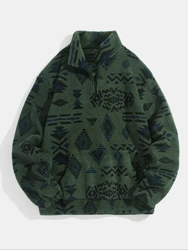 Sweaters en molleton à motifs Chauds et confortables