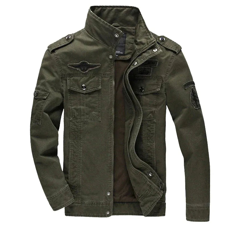 Blouson motard homme aspect cuir fermeture éclair coton