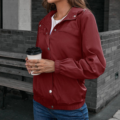 Imperméable Fonctionnel Capuche et Poches