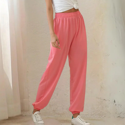 Joggers confortables pour femme avec taille élastiquée