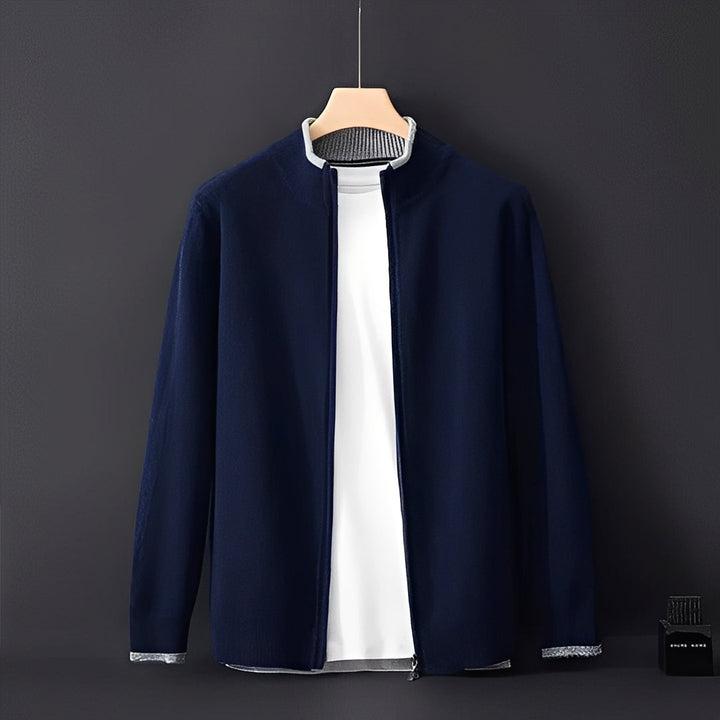 Gilet homme décontracté zippé moderne