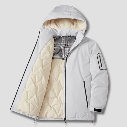 Veste d'hiver chaude Capuche Rembourrée Plein air
