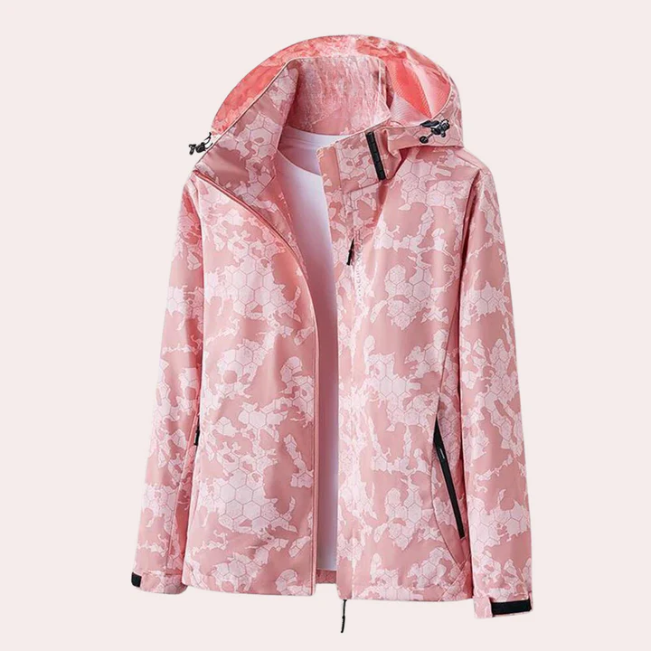 Veste d'extérieur légère avec capuche amovible
