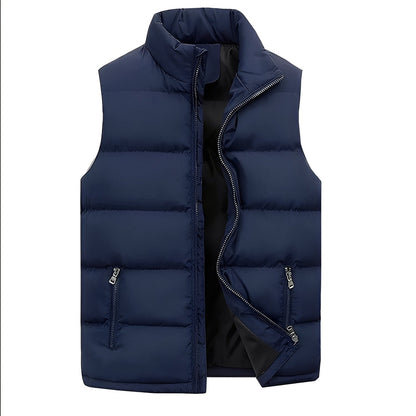 Gilet confortable pour homme Rembourré décontracté
