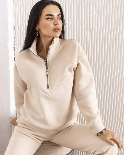 Ensemble de vêtements douillets en polaire Coupe ample