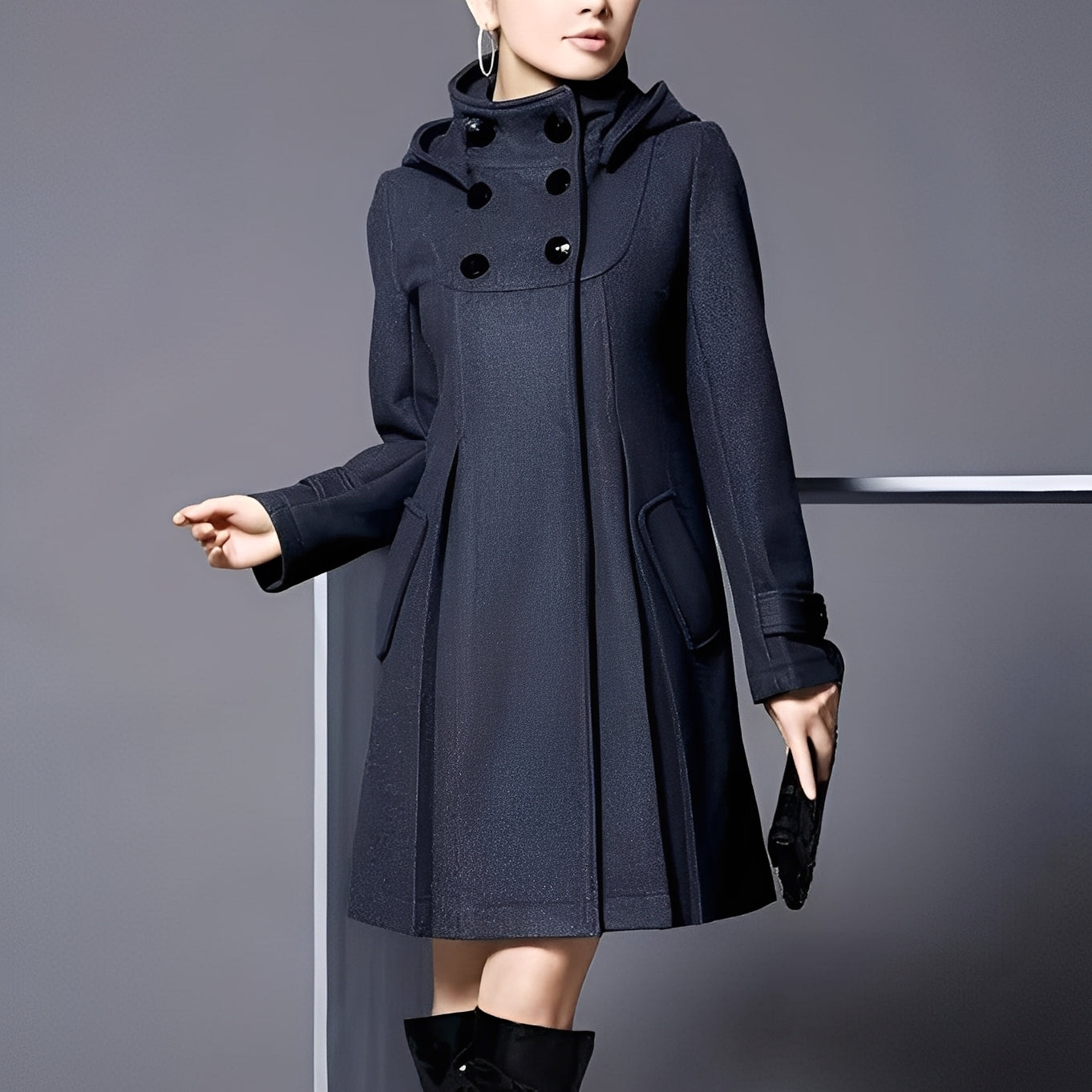 Manteau femme pratique Décontracté Capuche Poches