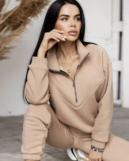 Ensemble de vêtements douillets en polaire Coupe ample