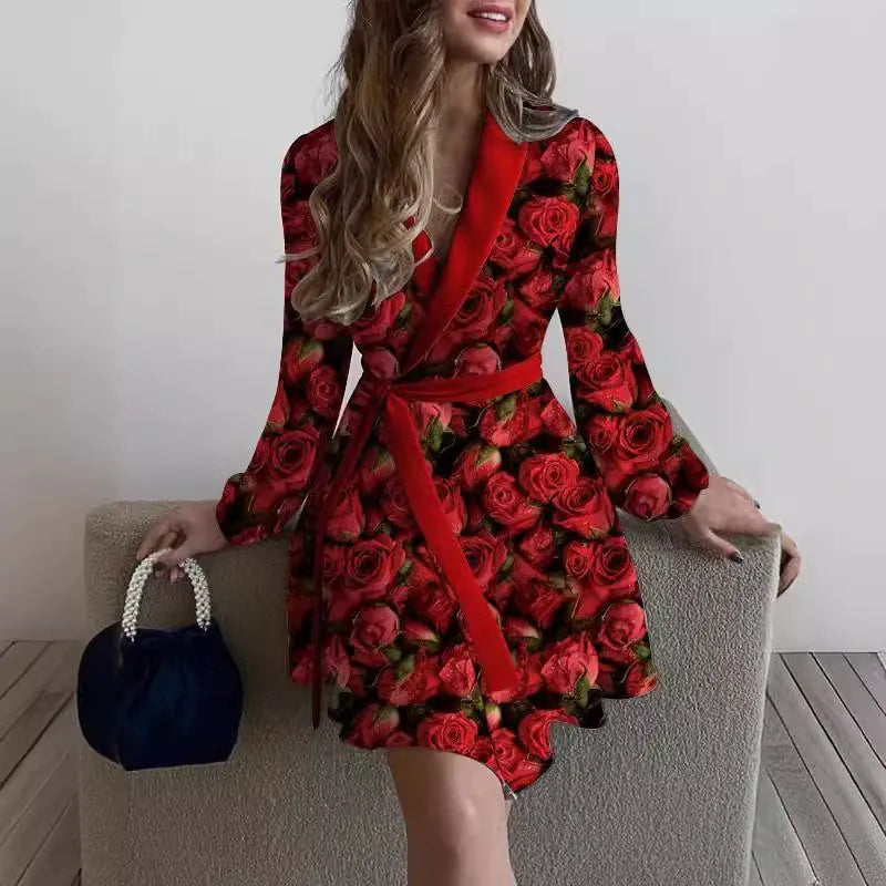 Cardigan Femme Confortable Lacé Légèrement Motif