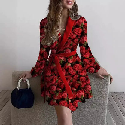 Cardigan Femme Confortable Lacé Légèrement Motif