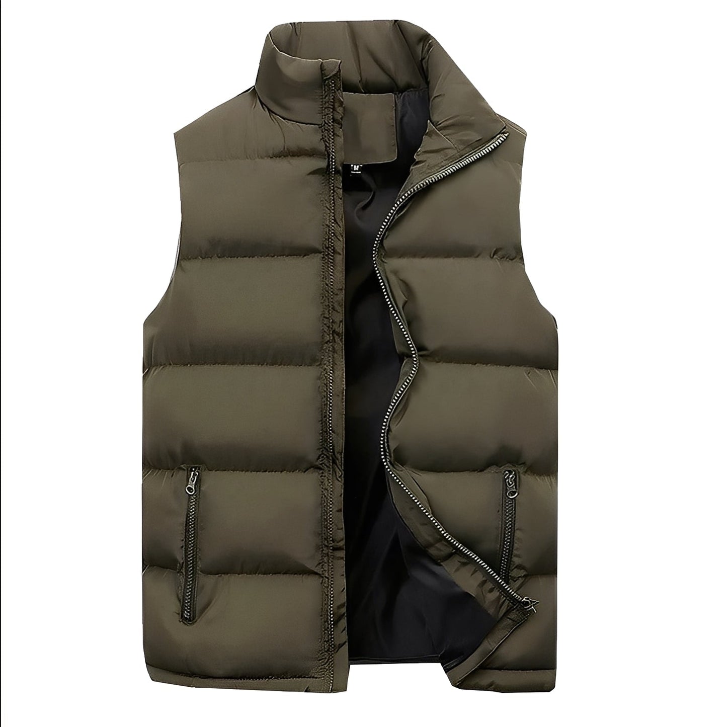 Gilet confortable pour homme Rembourré décontracté