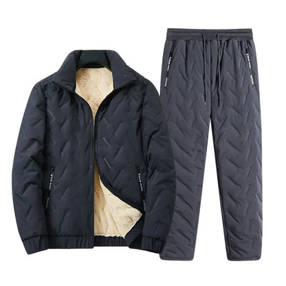 Pantalon décontracté avec doublure en peau d'agneau douce