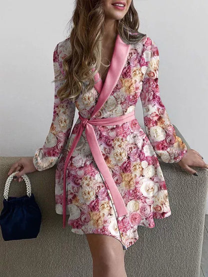 Cardigan Femme Confortable Lacé Légèrement Motif