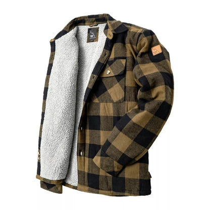 Veste mi-saison classique à carreaux pour femme