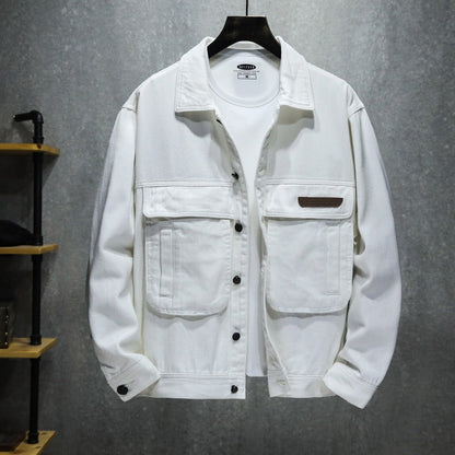 Veste de plein air homme style utilitaire grandes poches