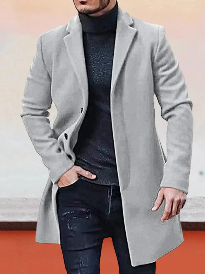 Veste élégante pour homme, coupe slim