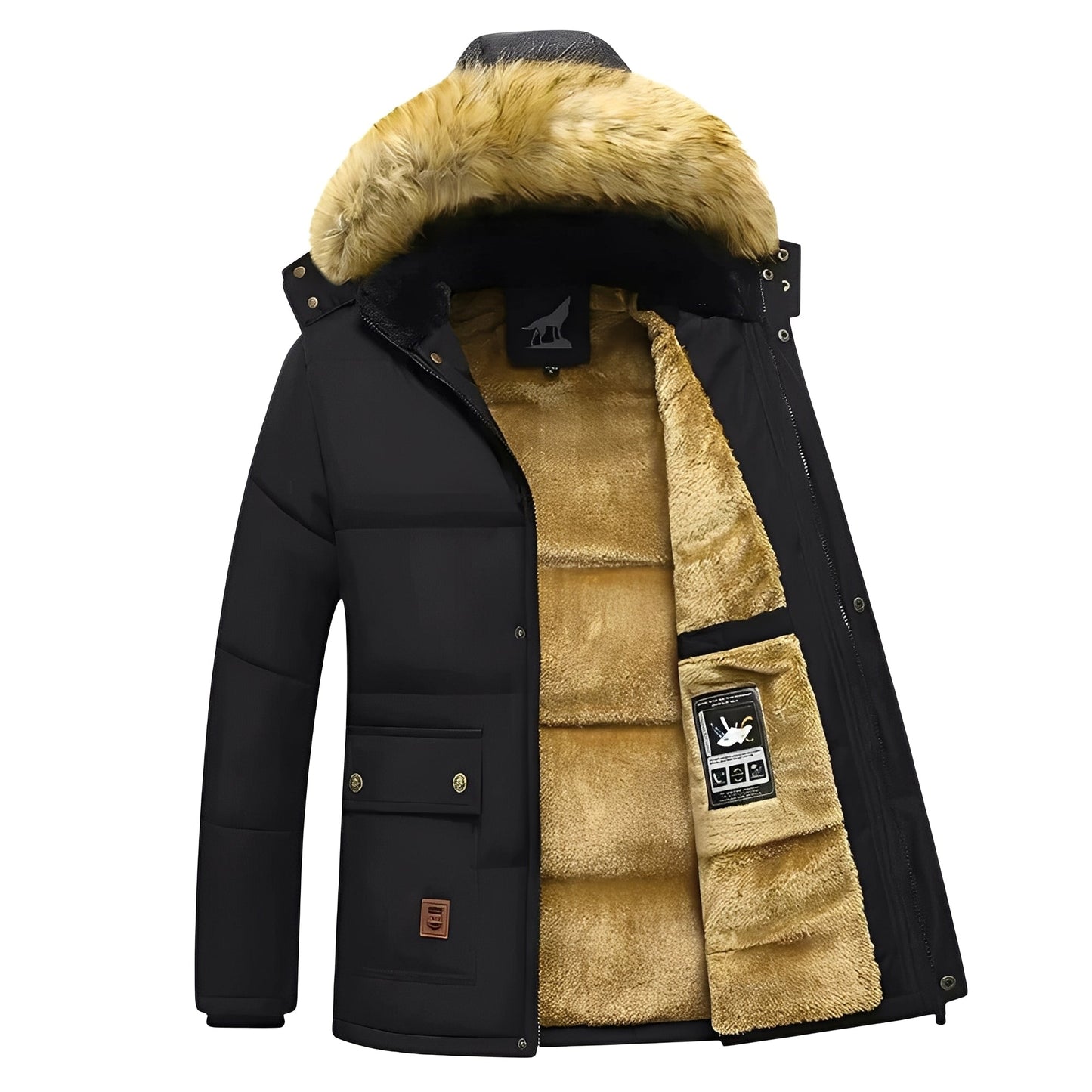Parka Homme Chaud Isolé
