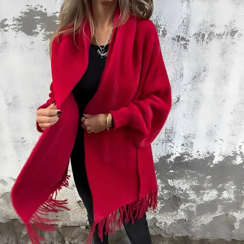 Veste femme mode tricot lâche