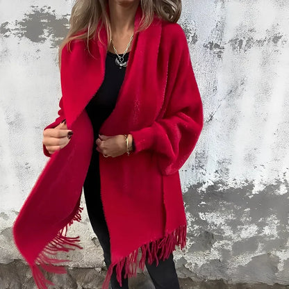 Veste femme mode tricot lâche