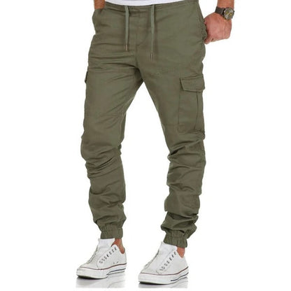 Pantalon cargo confortable Coupe ample Taille élastique