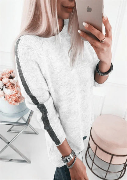 Vêtements pour femmes confortables | Coupe ample Rayures Coton doux