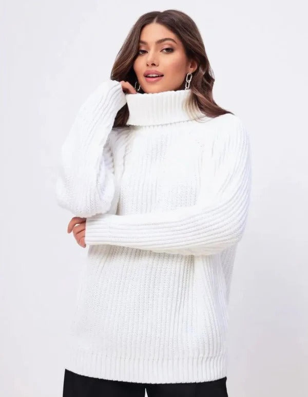 Pulls confortables pour femme Coupe décontractée Mélange de laine