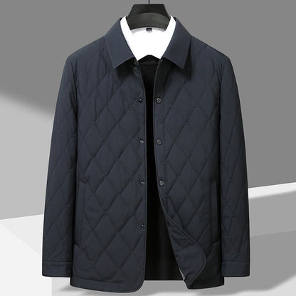 Blouson d'hiver chaud et matelassé pour hommes