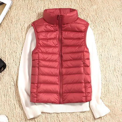 Gilet léger pour femme en duvet