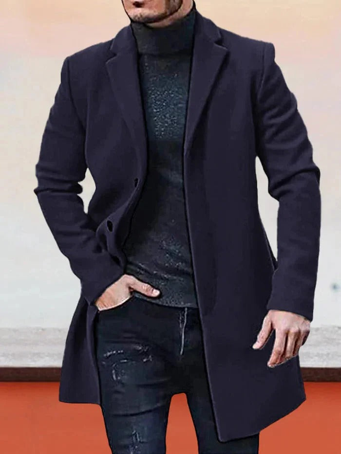 Veste élégante pour homme, coupe slim