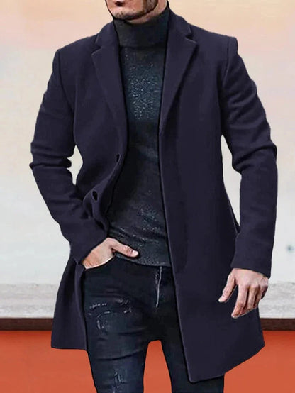 Veste élégante pour homme, coupe slim