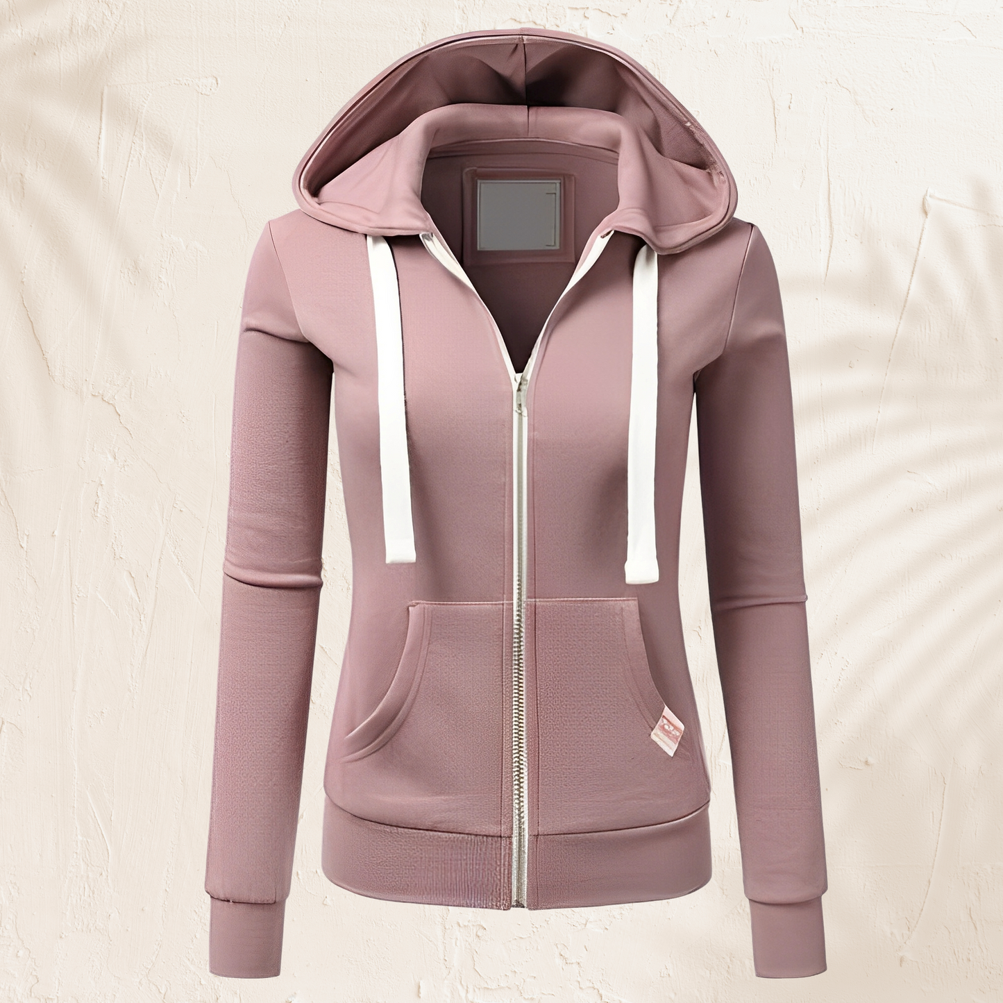 Sweat à capuche zippé douillet
