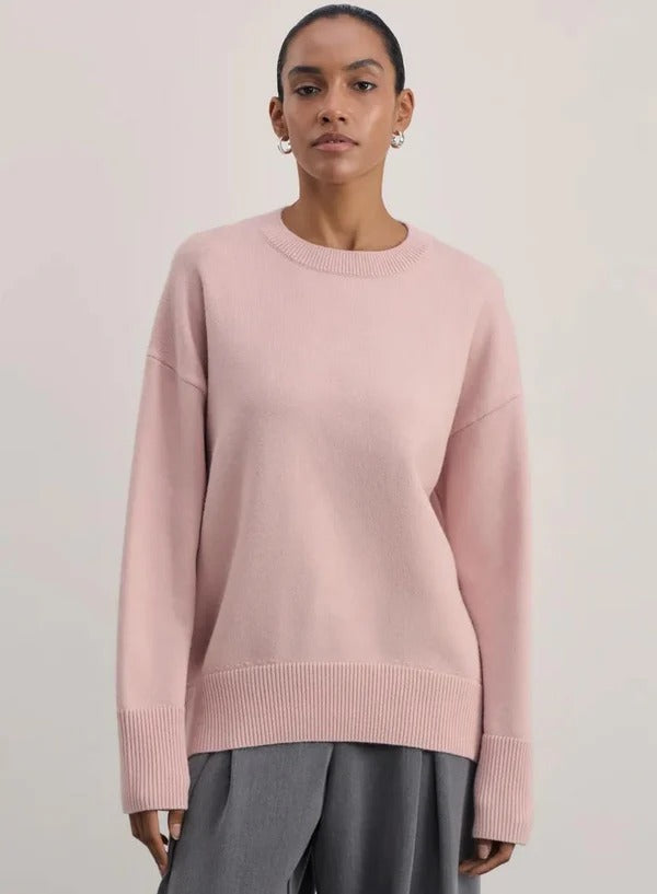 Bequemes Strickkleid Lässig Langärmlig - IdealeKleiden