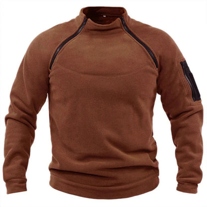 Robe douillette en polaire avec col montant confortable