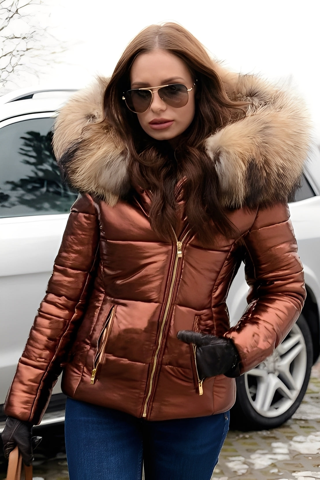 Élégante doudoune pour femme Chaude et stylée