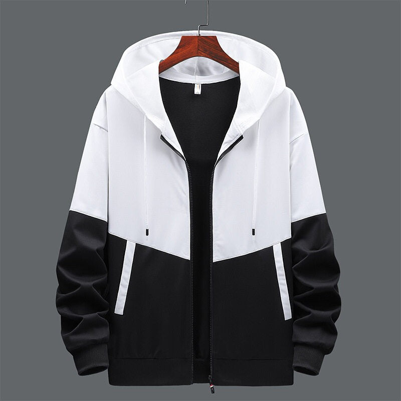 Sweat à capuche zippé pour homme