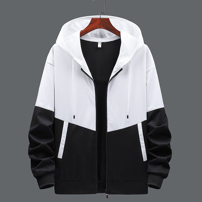 Sweat à capuche zippé pour homme