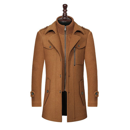 Manteau d'hiver homme style Marlowe