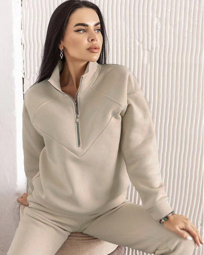 Ensemble de vêtements douillets en polaire Coupe ample