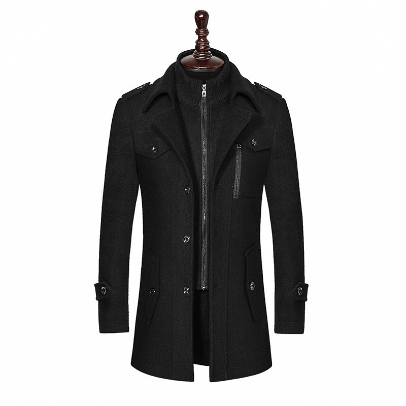 Manteau d'hiver homme style Marlowe