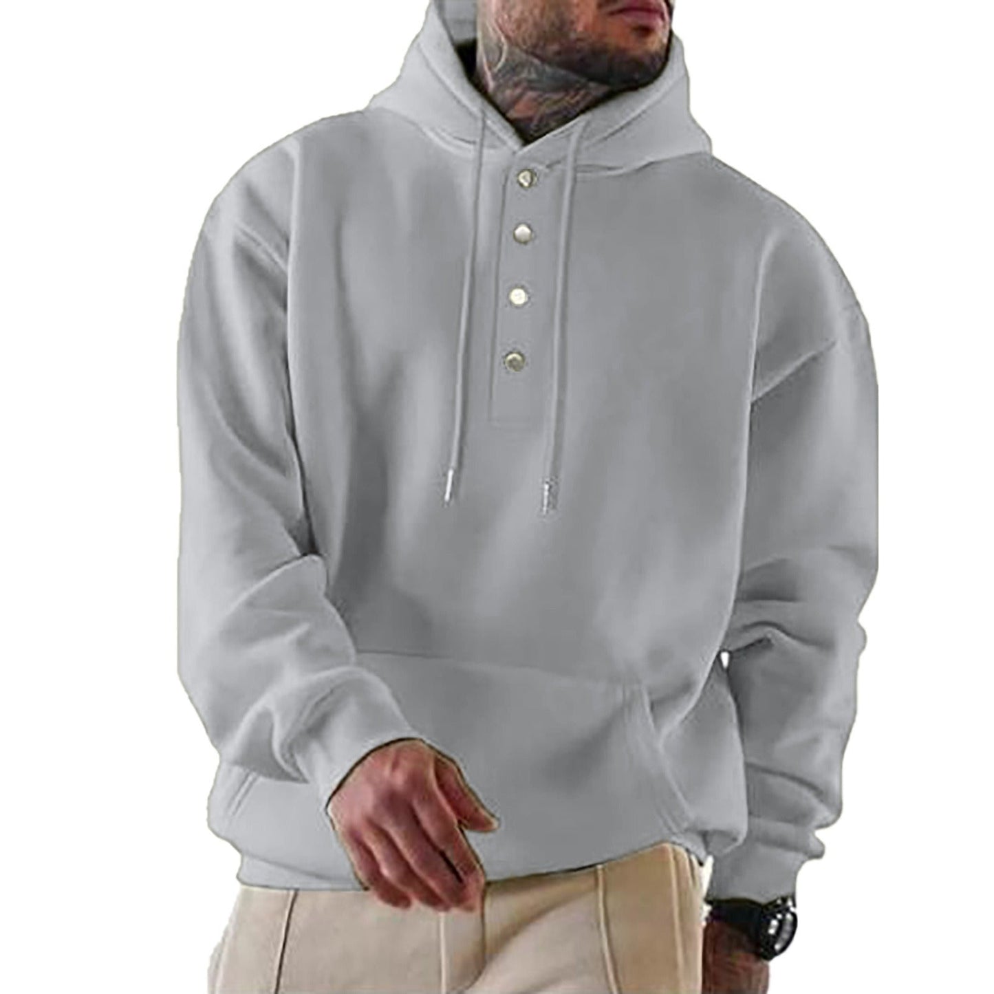 Sweat à capuche Confortable Polaire Style moderne