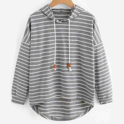 Sweat à capuche en jersey doux