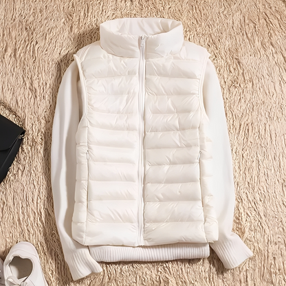 Gilet léger pour femme en duvet
