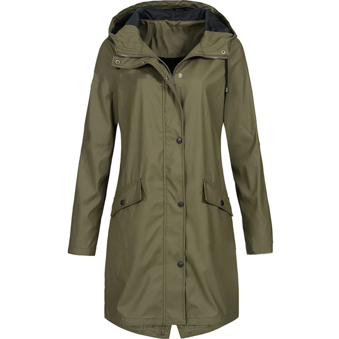 Veste de pluie déperlante pour femme Coupe cintrée