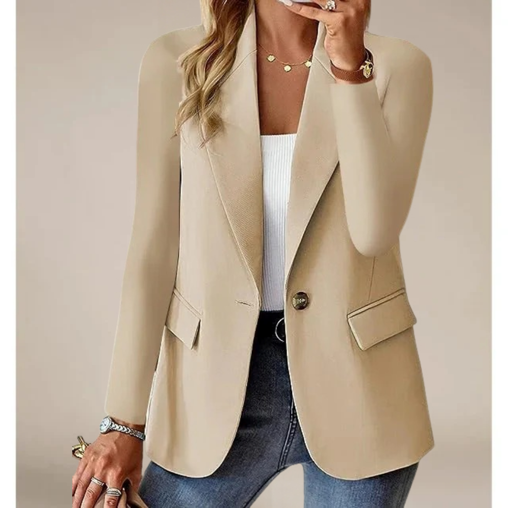 Blazer classique élégant pour femme noir
