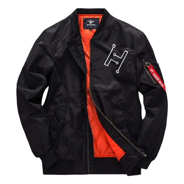 Blouson aviateur homme Urban Style Fermeture éclair