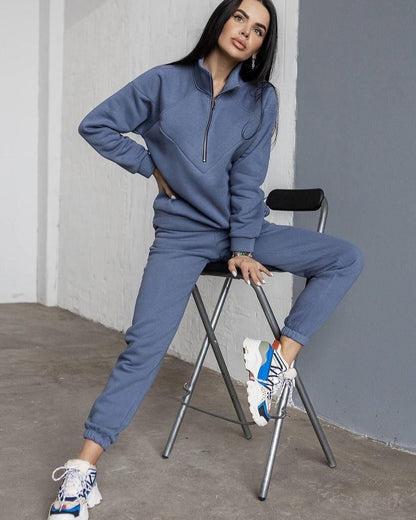 Ensemble de vêtements douillets en polaire Coupe ample