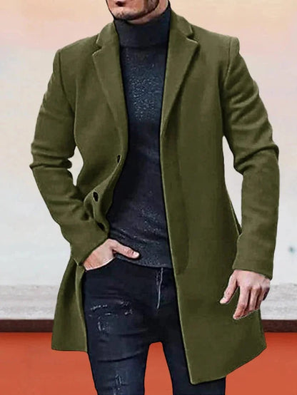 Veste élégante pour homme, coupe slim