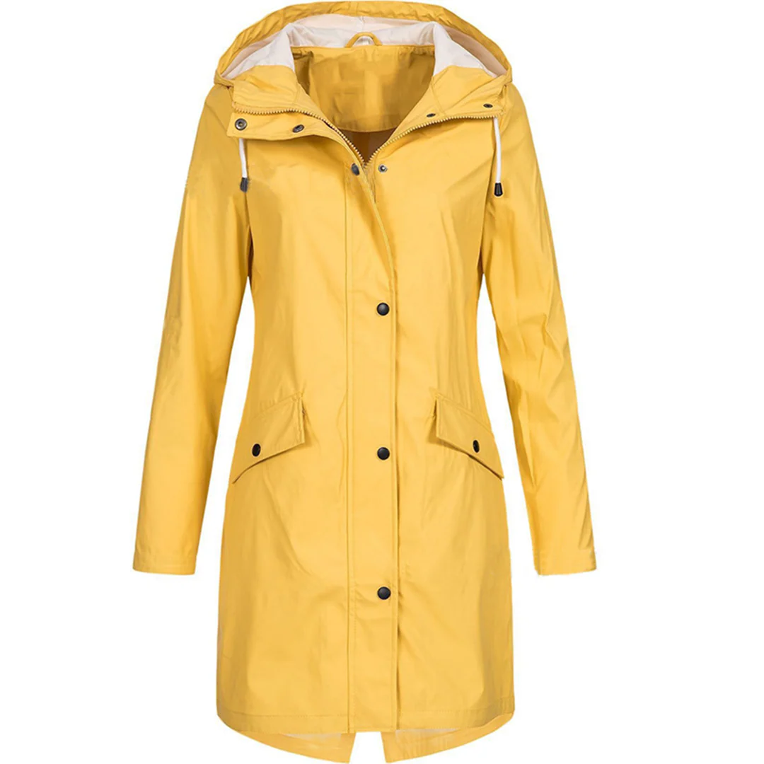 Veste de pluie déperlante pour femme Coupe cintrée