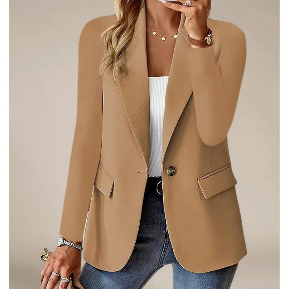 Blazer classique élégant pour femme noir