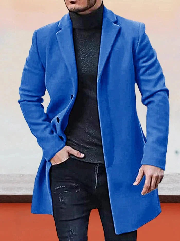 Veste élégante pour homme, coupe slim