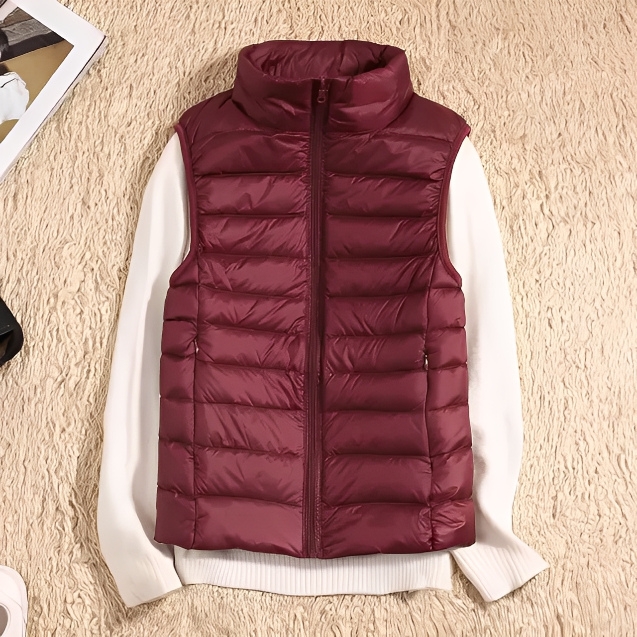 Gilet léger pour femme en duvet